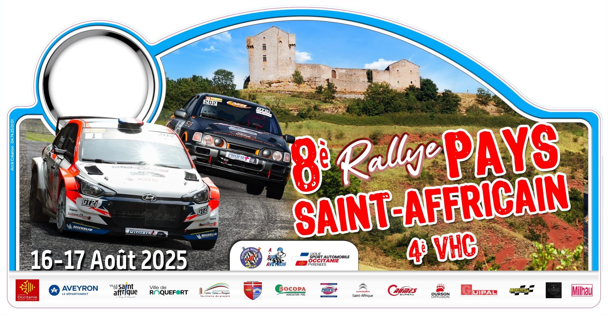 Lire la suite à propos de l’article Rallye du Pays Saint-Affricain 2025 – Liste des engagés