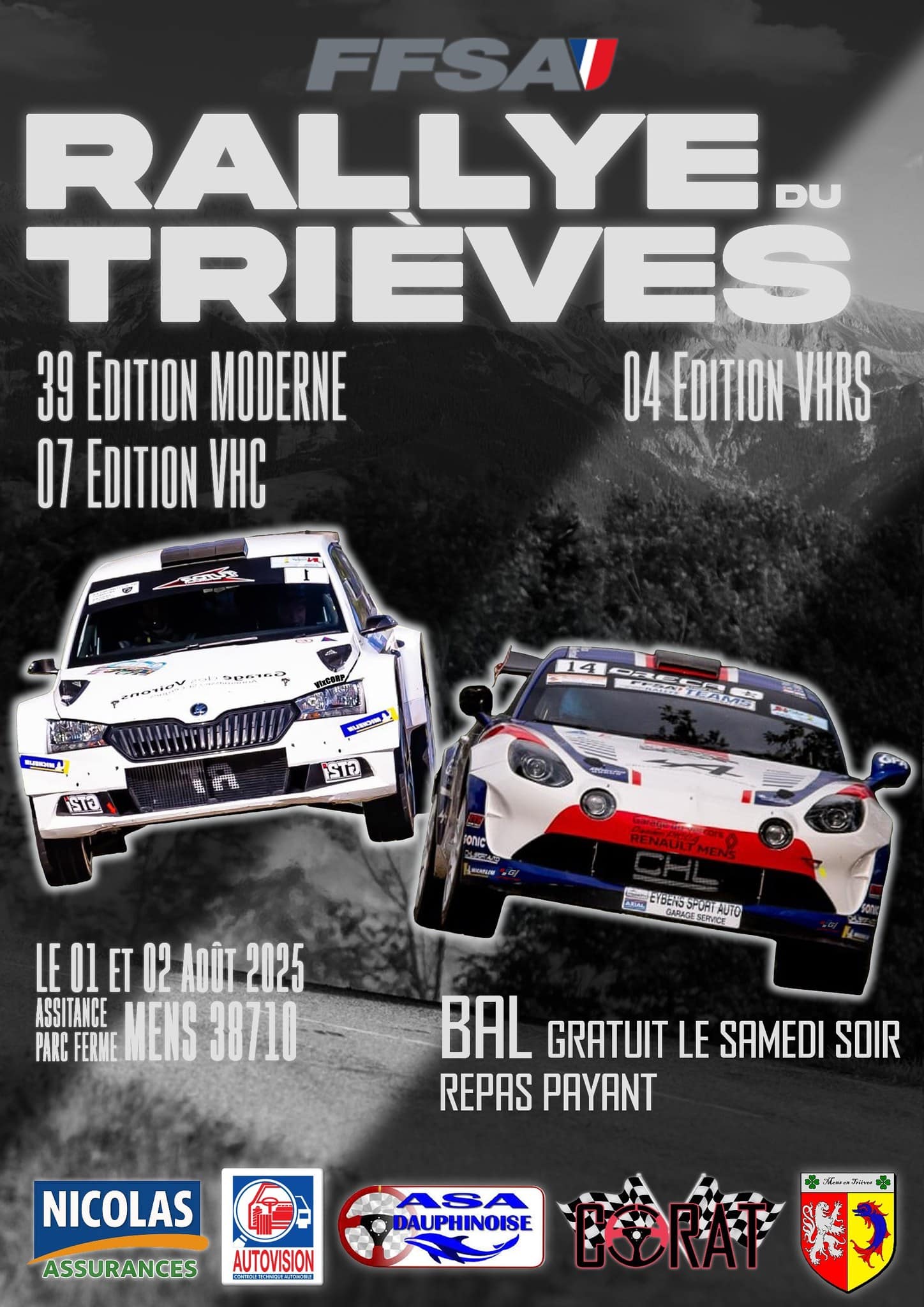 Lire la suite à propos de l’article Rallye du Trièves 2025