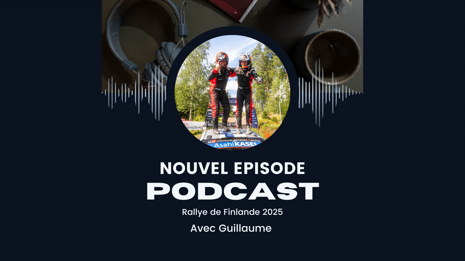 Lire la suite à propos de l’article Rallye de Finlande 2025 : Quintuplé de Toyota !