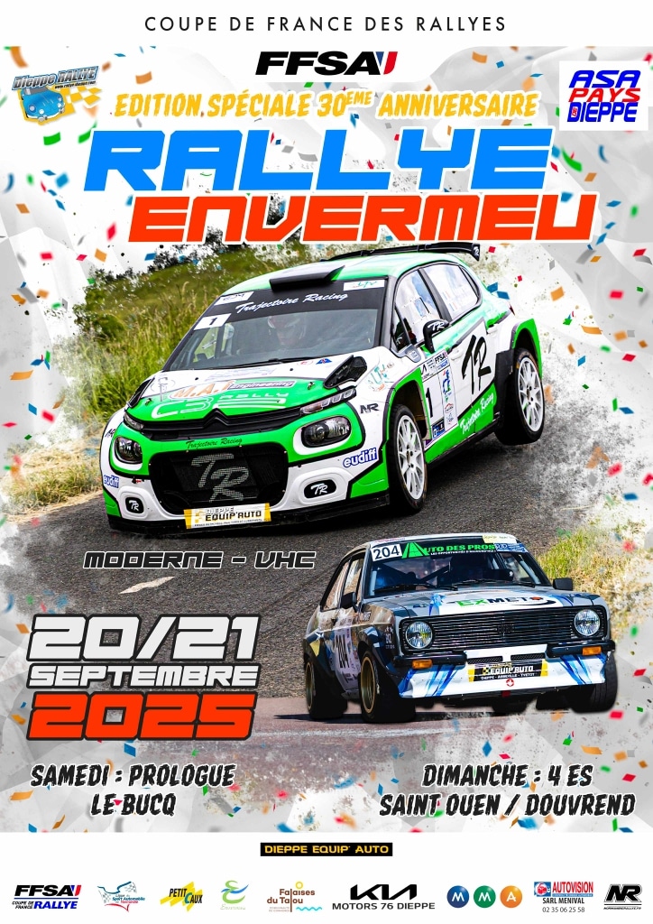 Lire la suite à propos de l’article Rallye d’Envermeu 2025