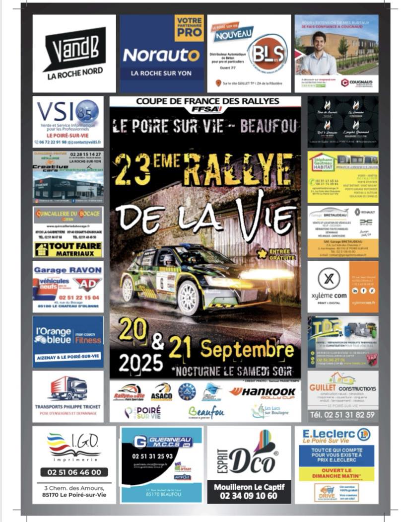 Lire la suite à propos de l’article Rallye de la Vie 2025