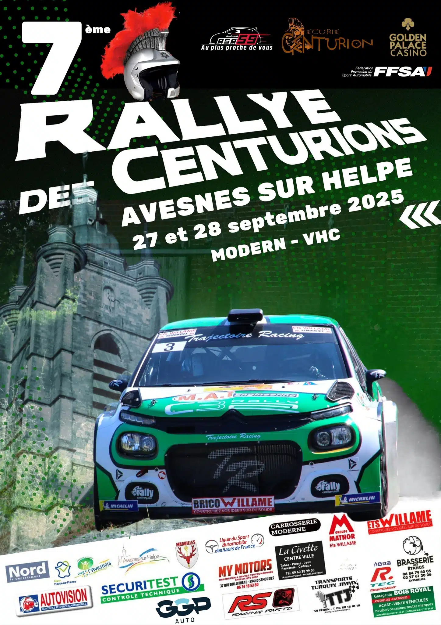 Lire la suite à propos de l’article Rallye des Centurions 2025 – Liste des engagés