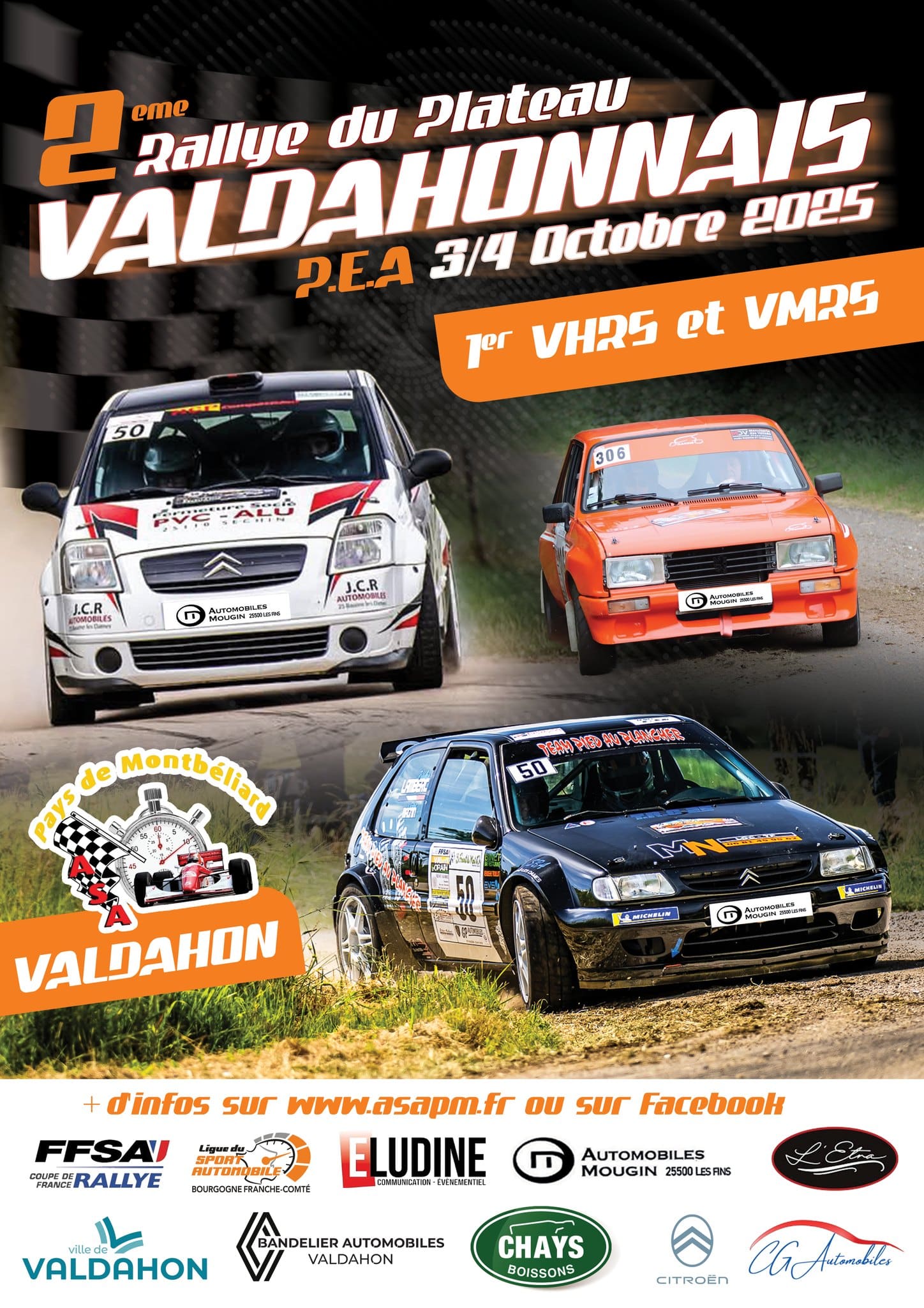 Lire la suite à propos de l’article Rallye du Plateau Valdahonnais 2025