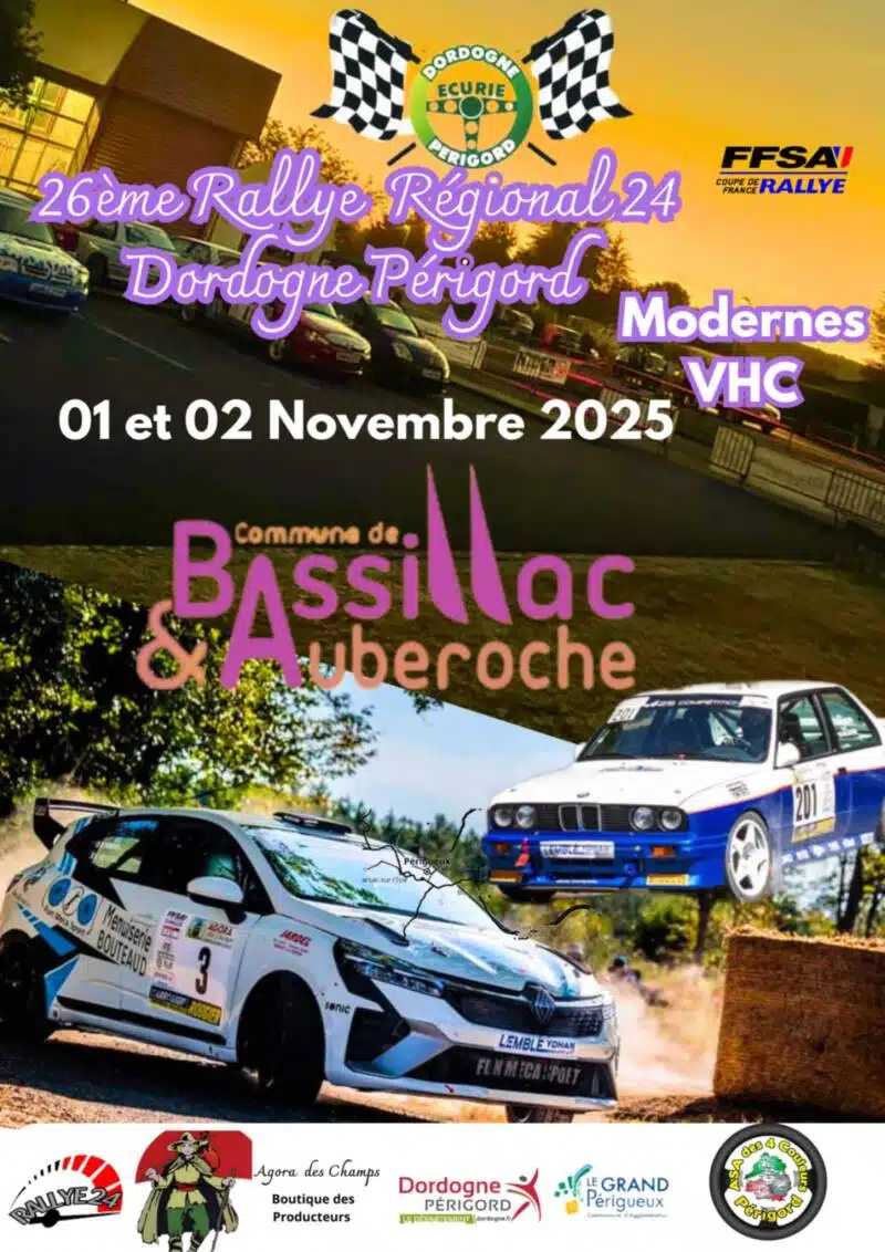 Lire la suite à propos de l’article Rallye 24 Dordogne Périgord 2025