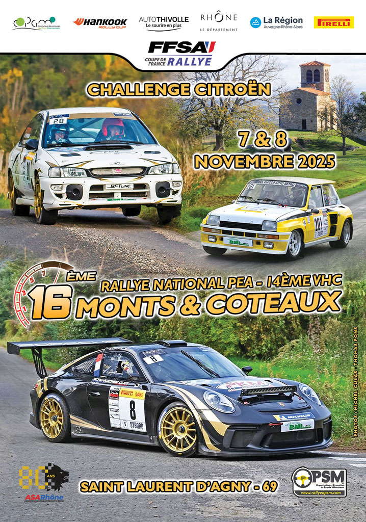Lire la suite à propos de l’article Rallye Monts et Coteaux 2025