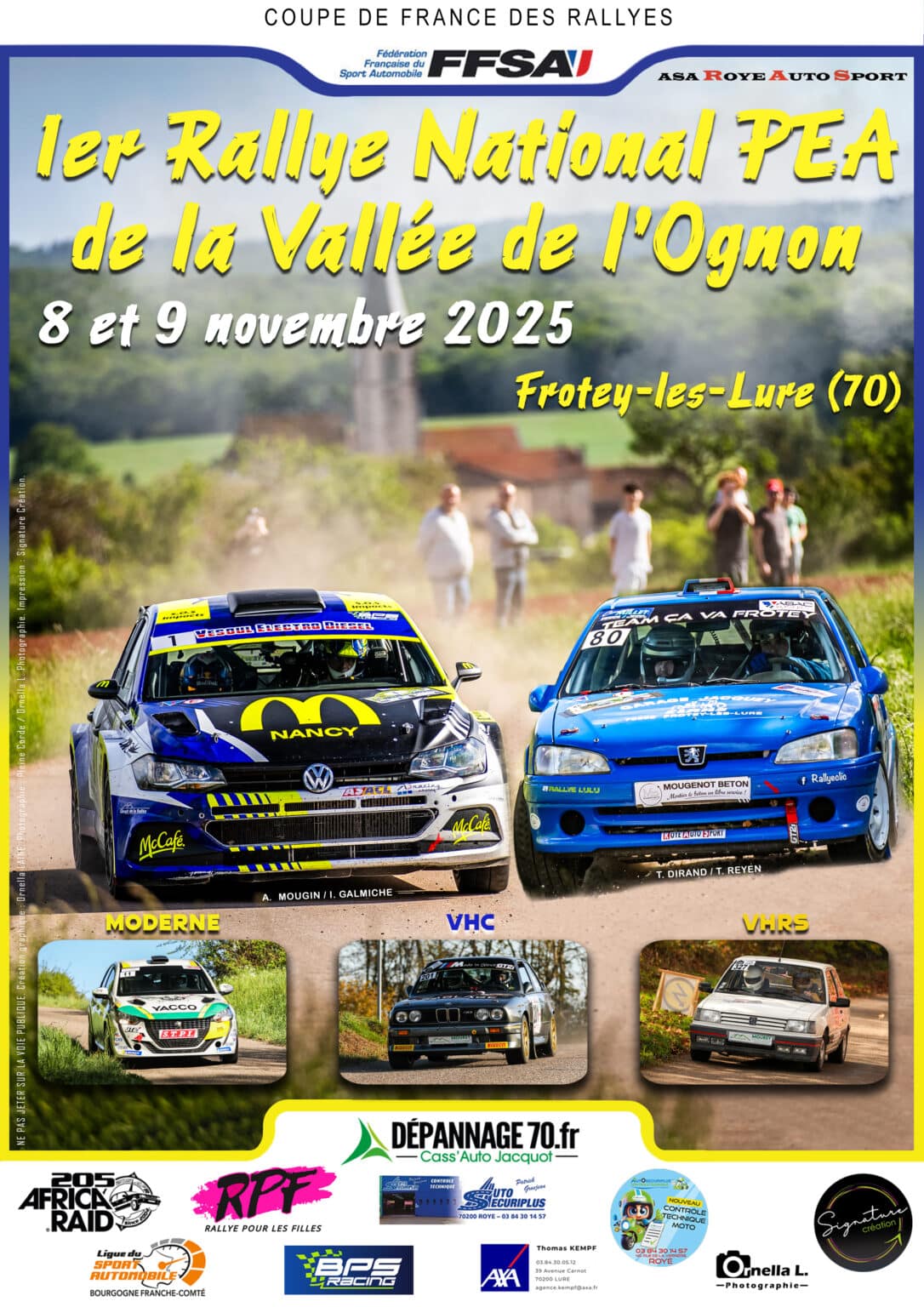 Lire la suite à propos de l’article Rallye de la Vallée de l’Ognon 2025