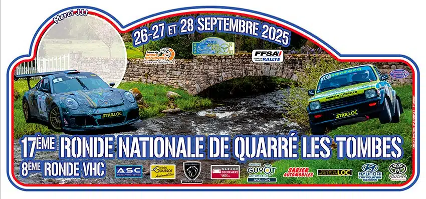 Lire la suite à propos de l’article Ronde de Quarré-les-Tombes 2025 – Liste des engagés