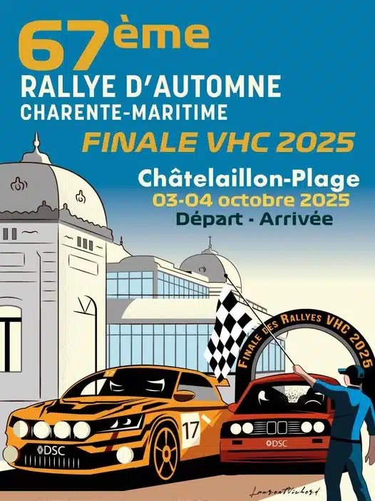 Lire la suite à propos de l’article Finale de la Coupe de France des Rallyes VHC 2025 – Liste des engagés