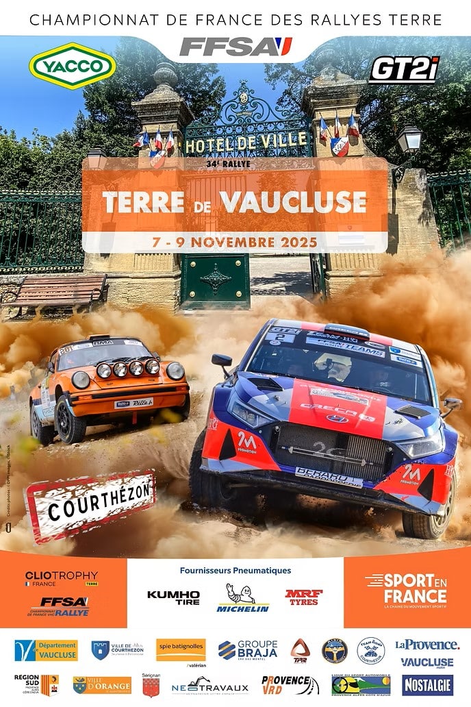 Lire la suite à propos de l’article Rallye Terre de Vaucluse 2025