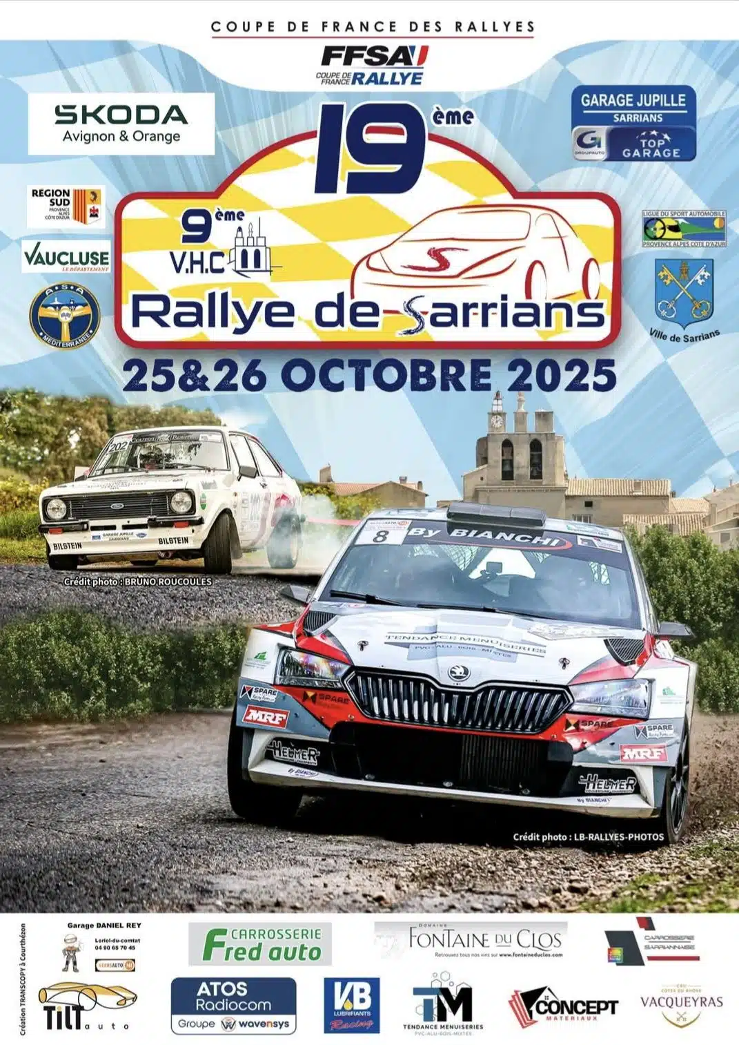 Lire la suite à propos de l’article Rallye de Sarrians 2025 – Liste des engagés