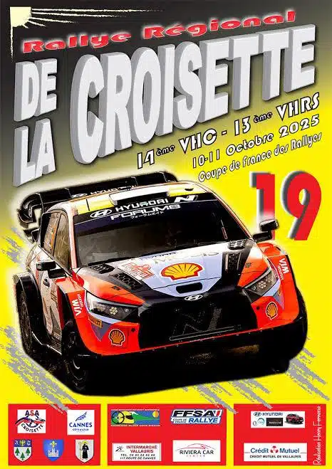 Lire la suite à propos de l’article Rallye de la Croisette 2025 – Les temps en direct