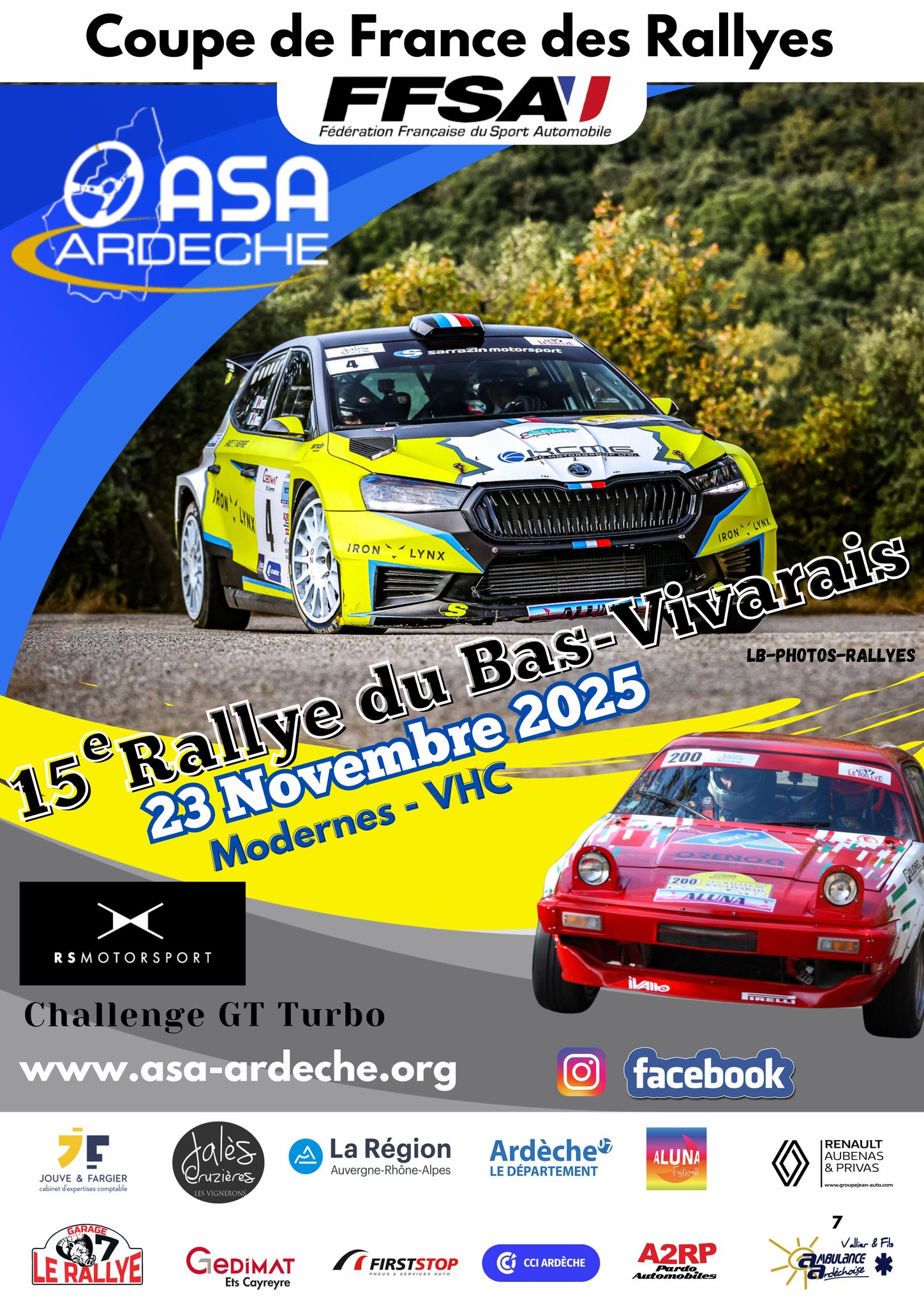 Lire la suite à propos de l’article Rallye du Bas Vivarais 2025