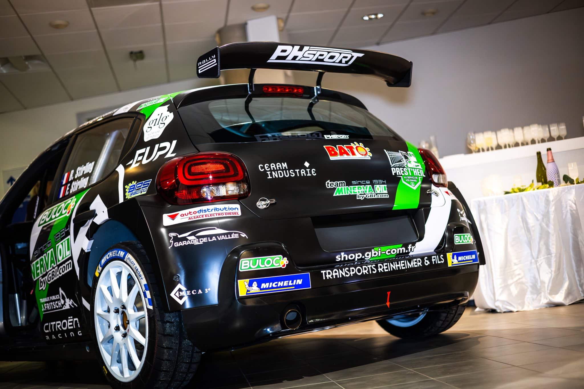 Lire la suite à propos de l’article Benjamin Stirling en C3 Rally2 pour 2026