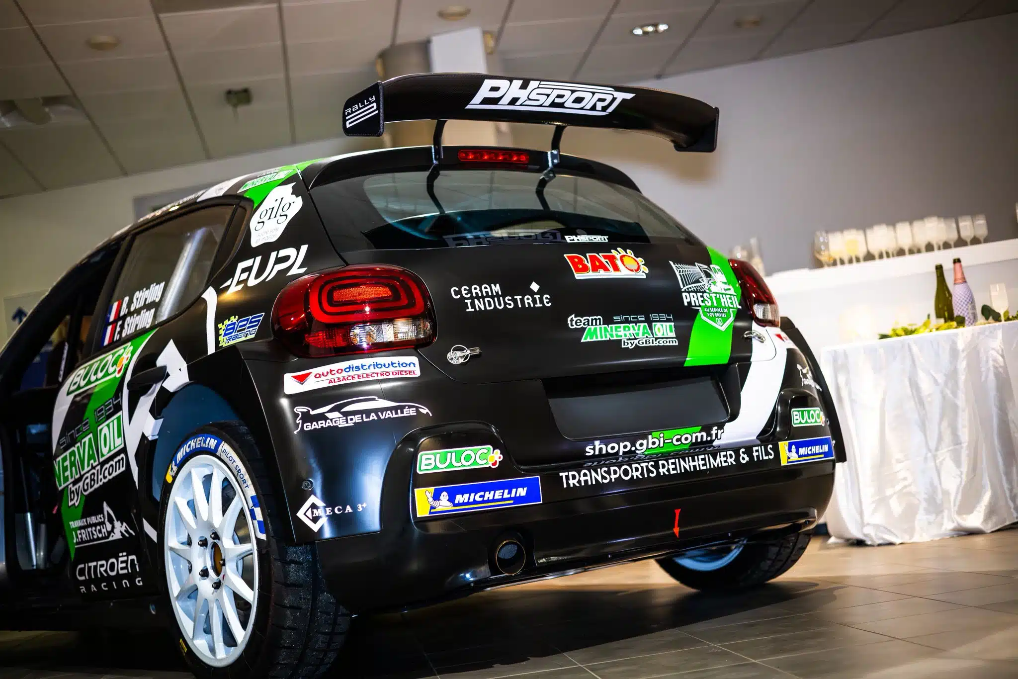 Lire la suite à propos de l’article Benjamin Stirling en C3 Rally2 pour 2026