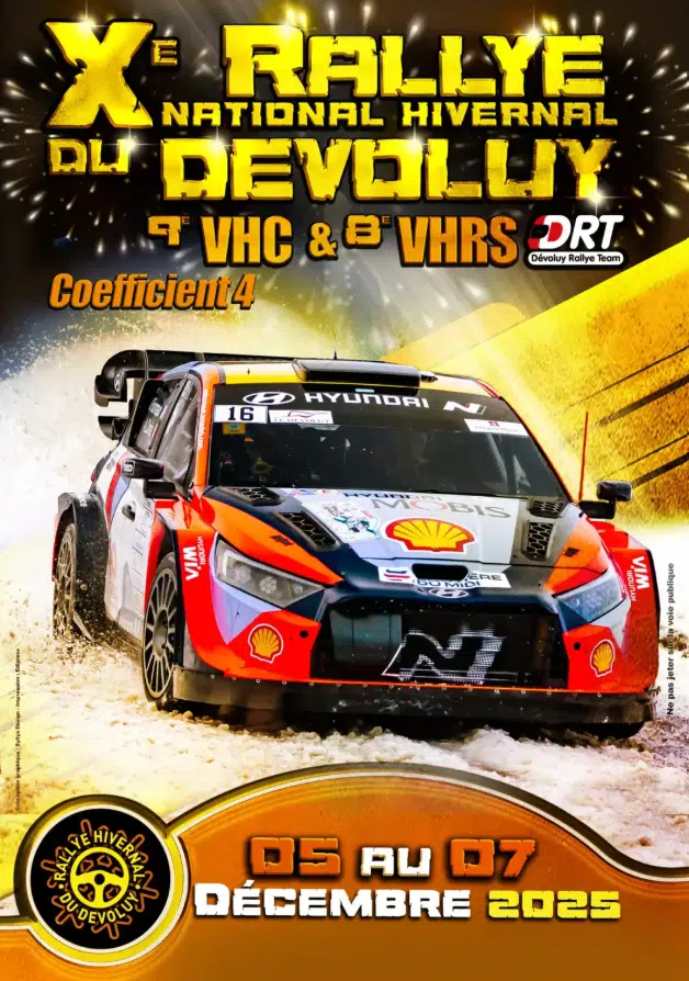 Lire la suite à propos de l’article Rallye Hivernal du Dévoluy 2025 – Liste de départ – Jour 2