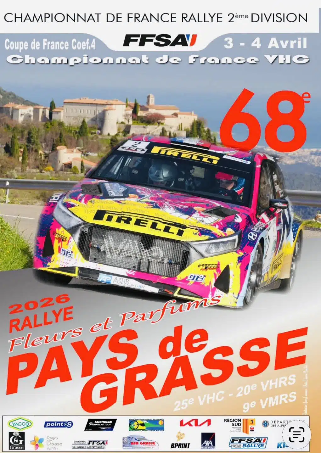 Lire la suite à propos de l’article Rallye Pays de Grasse – Fleurs et Parfums 2026