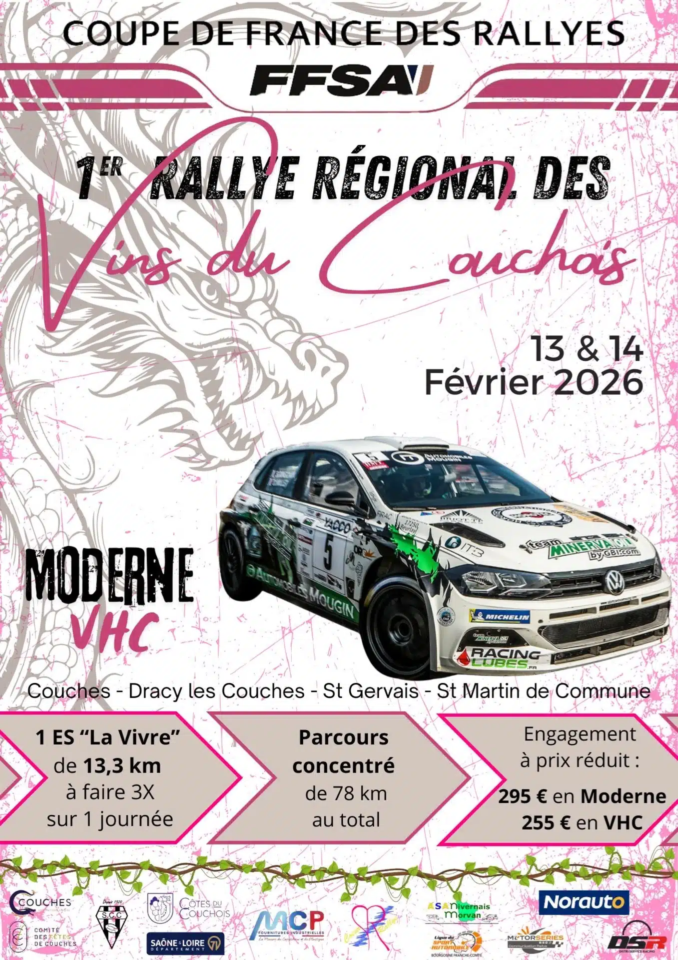 Lire la suite à propos de l’article Rallye des Vins du Couchois 2026