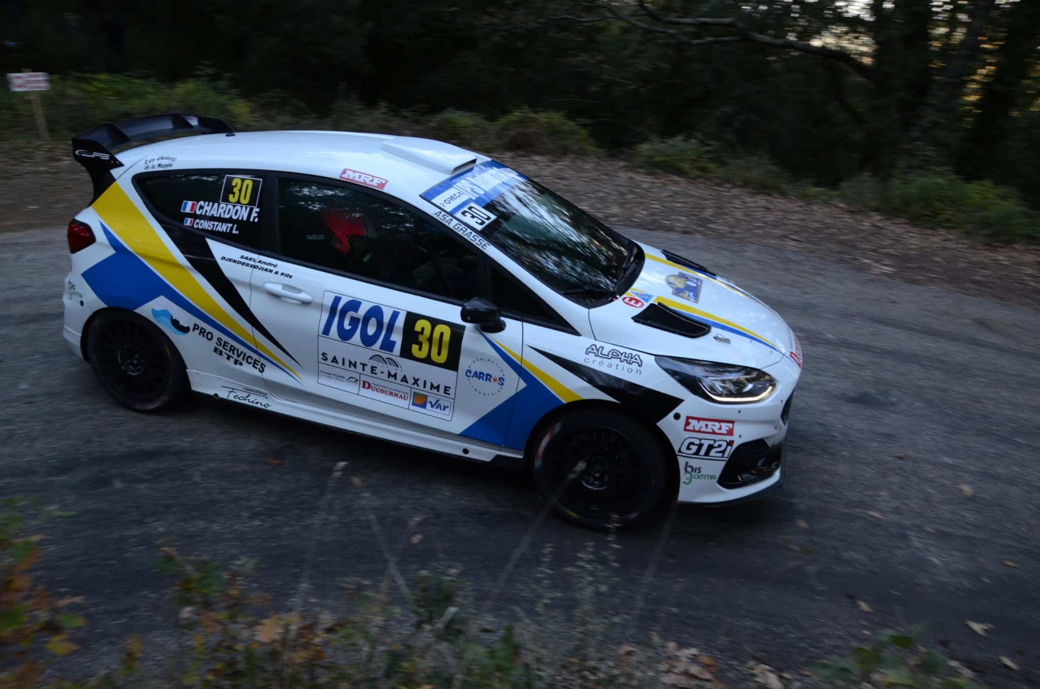 Louis Constant - Florian Chardon - Ford Fiesta Rally3 - Rallye du Var 2025 - Franck Bernardini