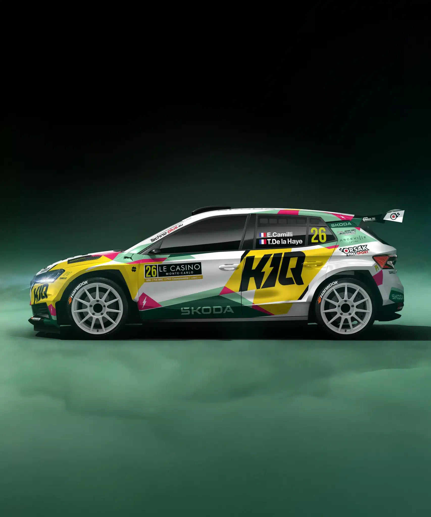 You are currently viewing Eric Camilli en WRC2 en 2026 avec Skoda !