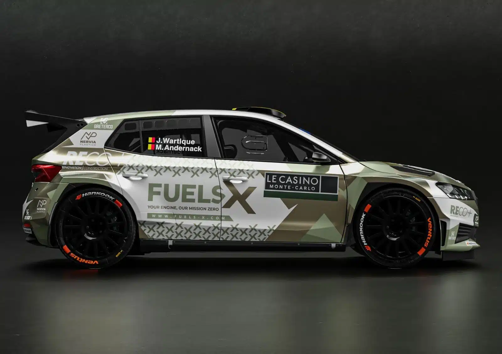 You are currently viewing John Wartique au Rallye Monte-Carlo 2026 en Skoda Fabia RS Rally2