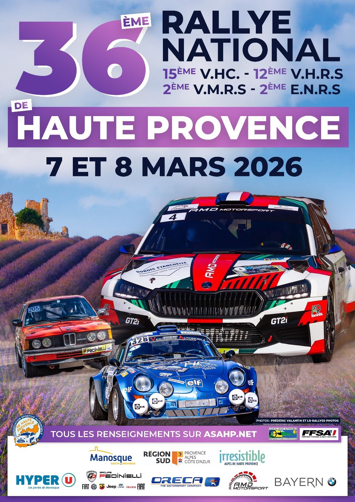 Lire la suite à propos de l’article Rallye de Haute Provence 2026