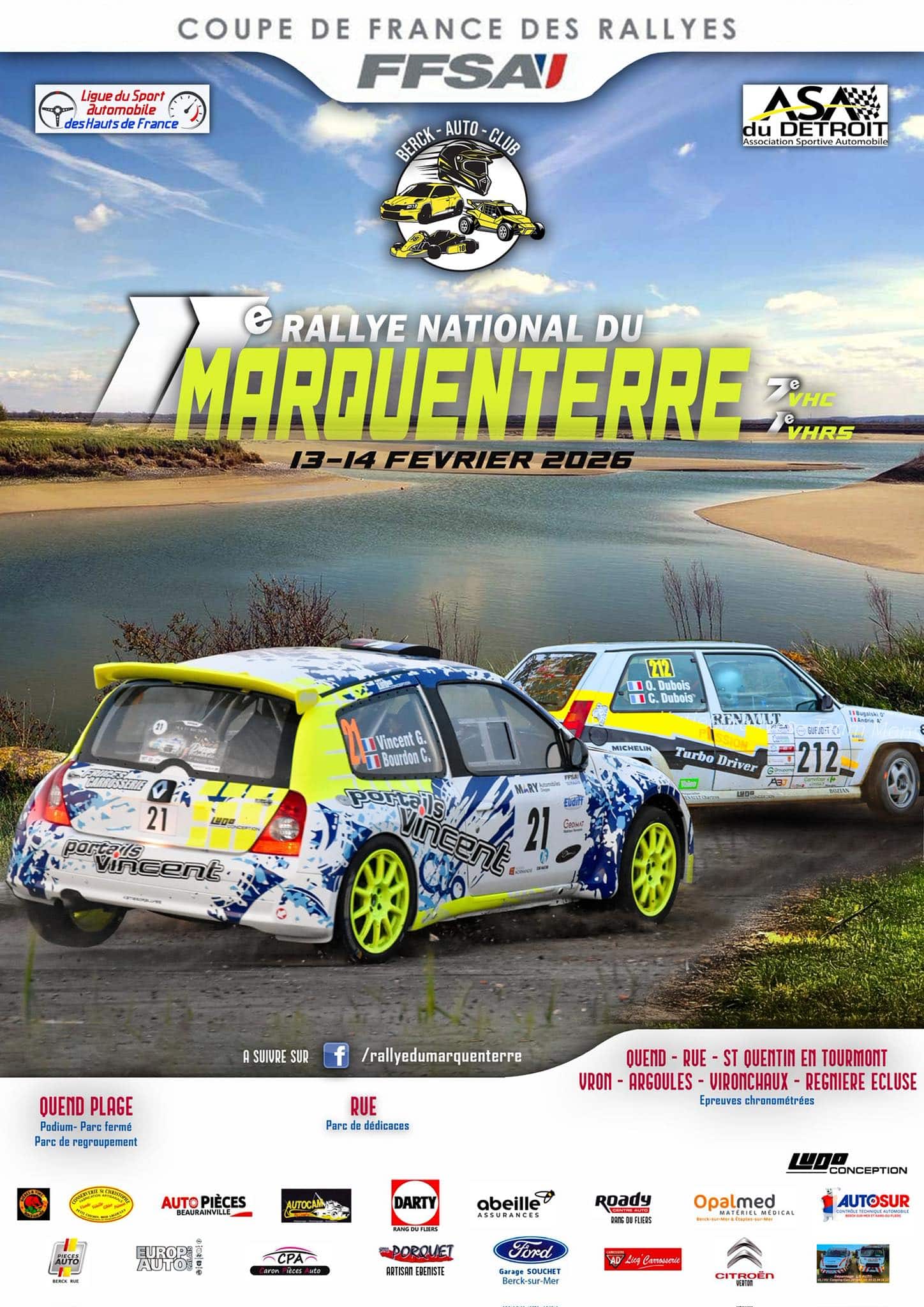 Lire la suite à propos de l’article Rallye National du Marquenterre 2026
