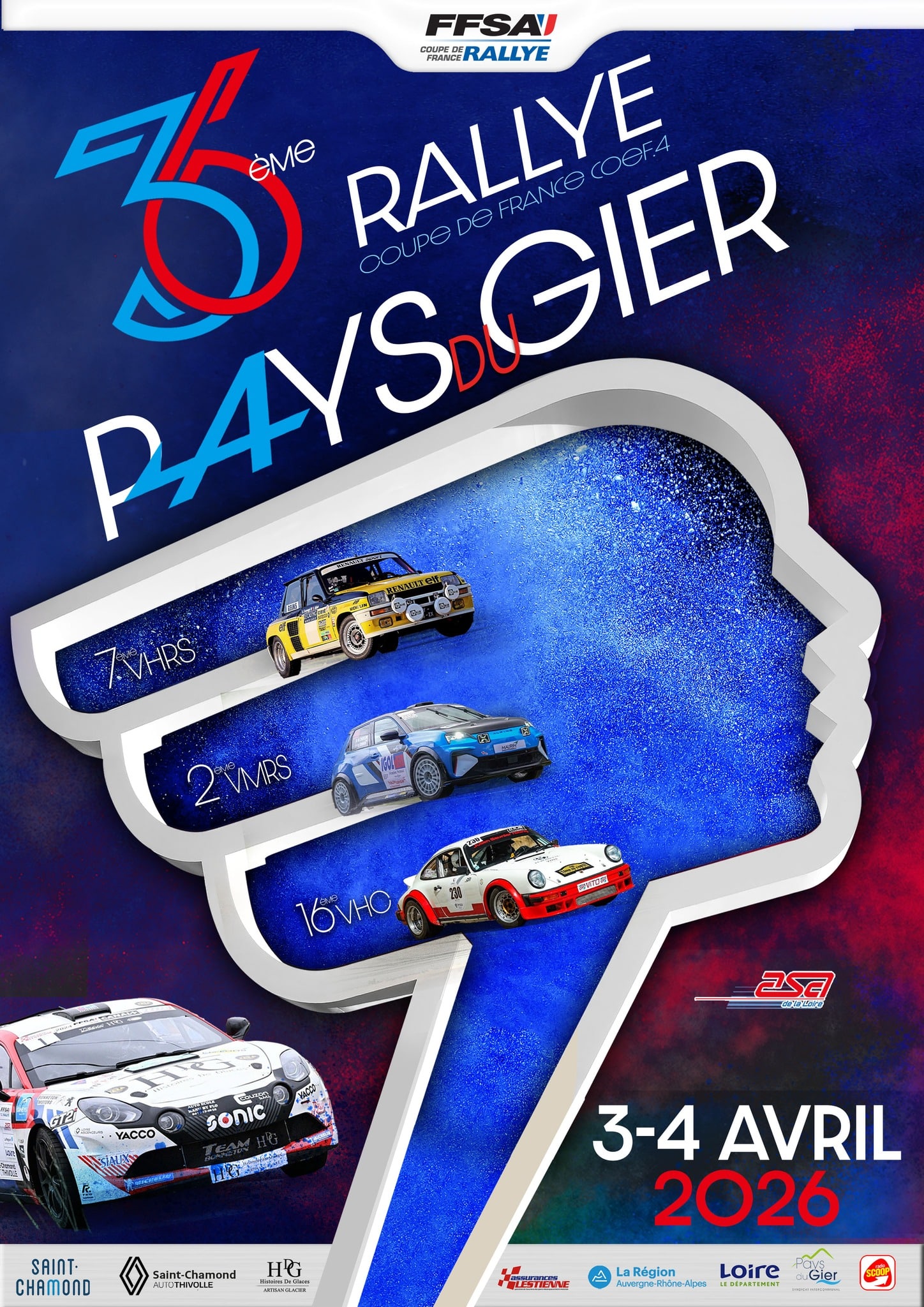 Lire la suite à propos de l’article Rallye Pays du Gier 2026