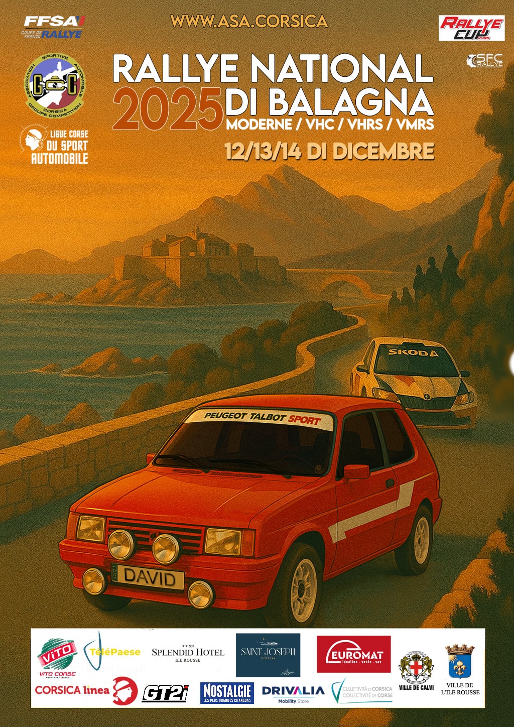 Lire la suite à propos de l’article Rallye National de Balagne 2025 – Les temps en direct