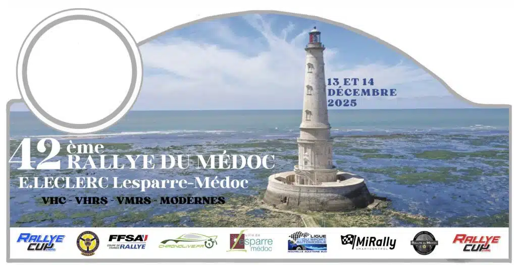 Lire la suite à propos de l’article Rallye régional du Médoc 2025 – Liste des engagés