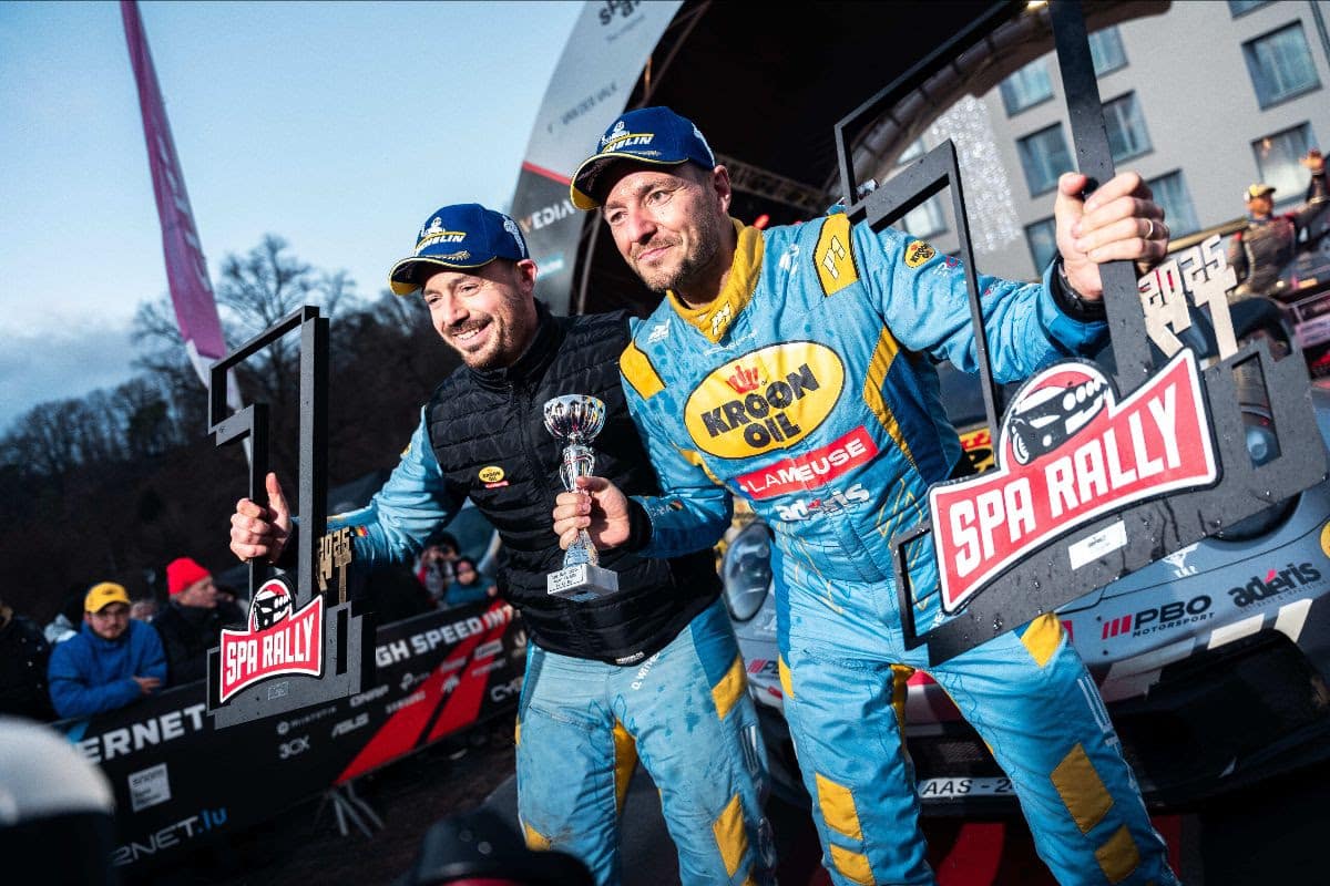 Lire la suite à propos de l’article Cédric Cherain remporte le Spa Rally 2025 !
