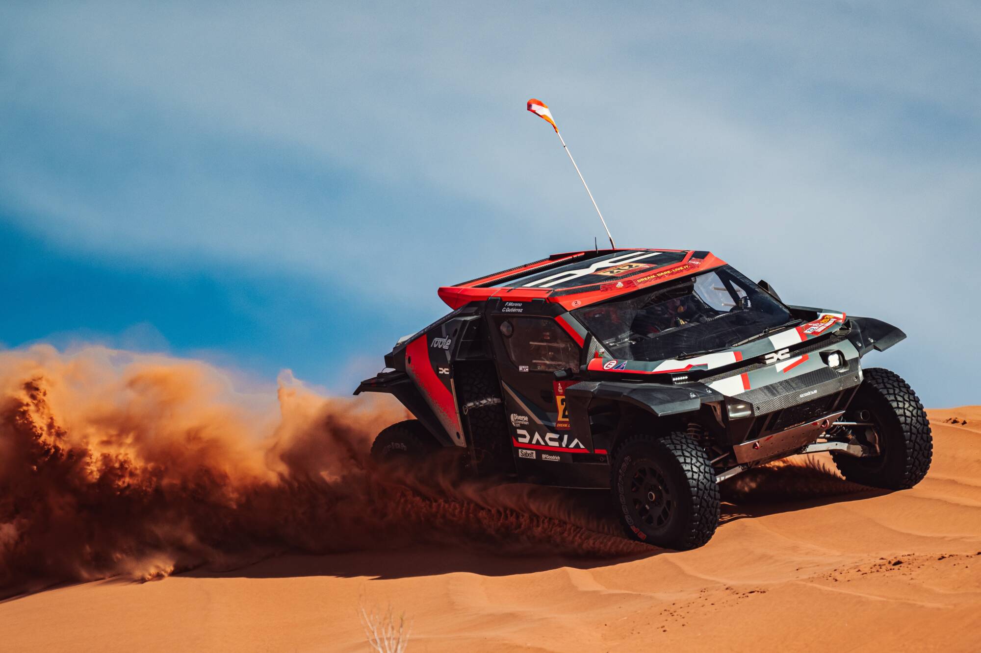 Lire la suite à propos de l’article Les Dacia Sandriders leaders du Dakar…