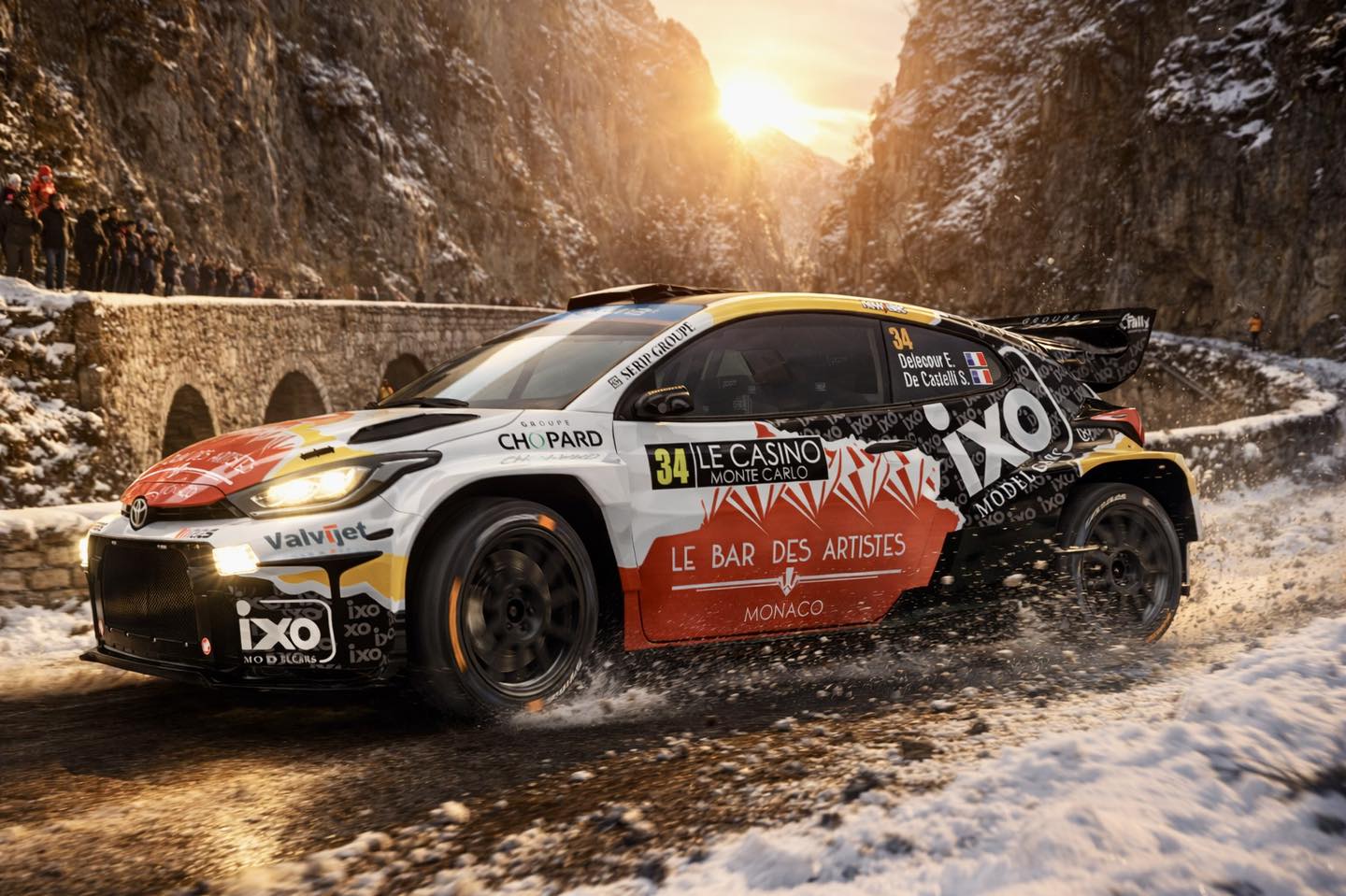 Lire la suite à propos de l’article La livrée de la Yaris Rally2 d&rsquo;Eliott Delecour pour le Monte Carlo 2026