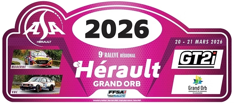 Lire la suite à propos de l’article Rallye de l’Hérault 2026 – Liste des engagés