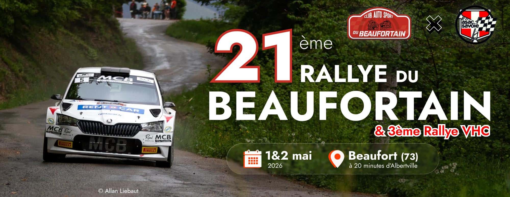 Lire la suite à propos de l’article Rallye du Beaufortain  2026 – Liste des engagés