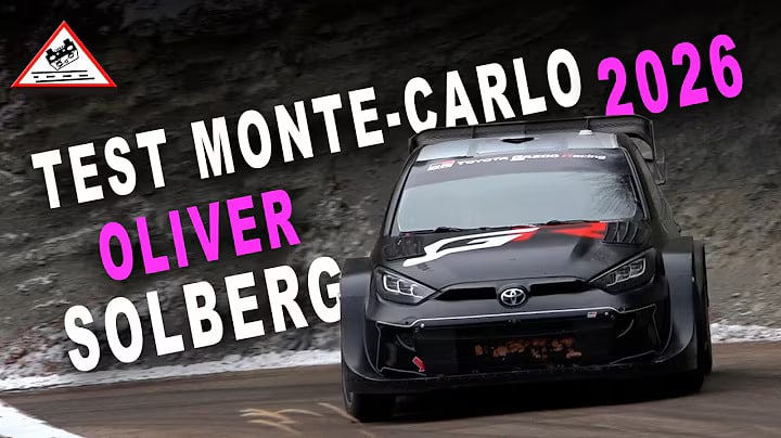 Lire la suite à propos de l’article Vidéo : Rallye Monte Carlo 2026 – Test Oliver Solberg