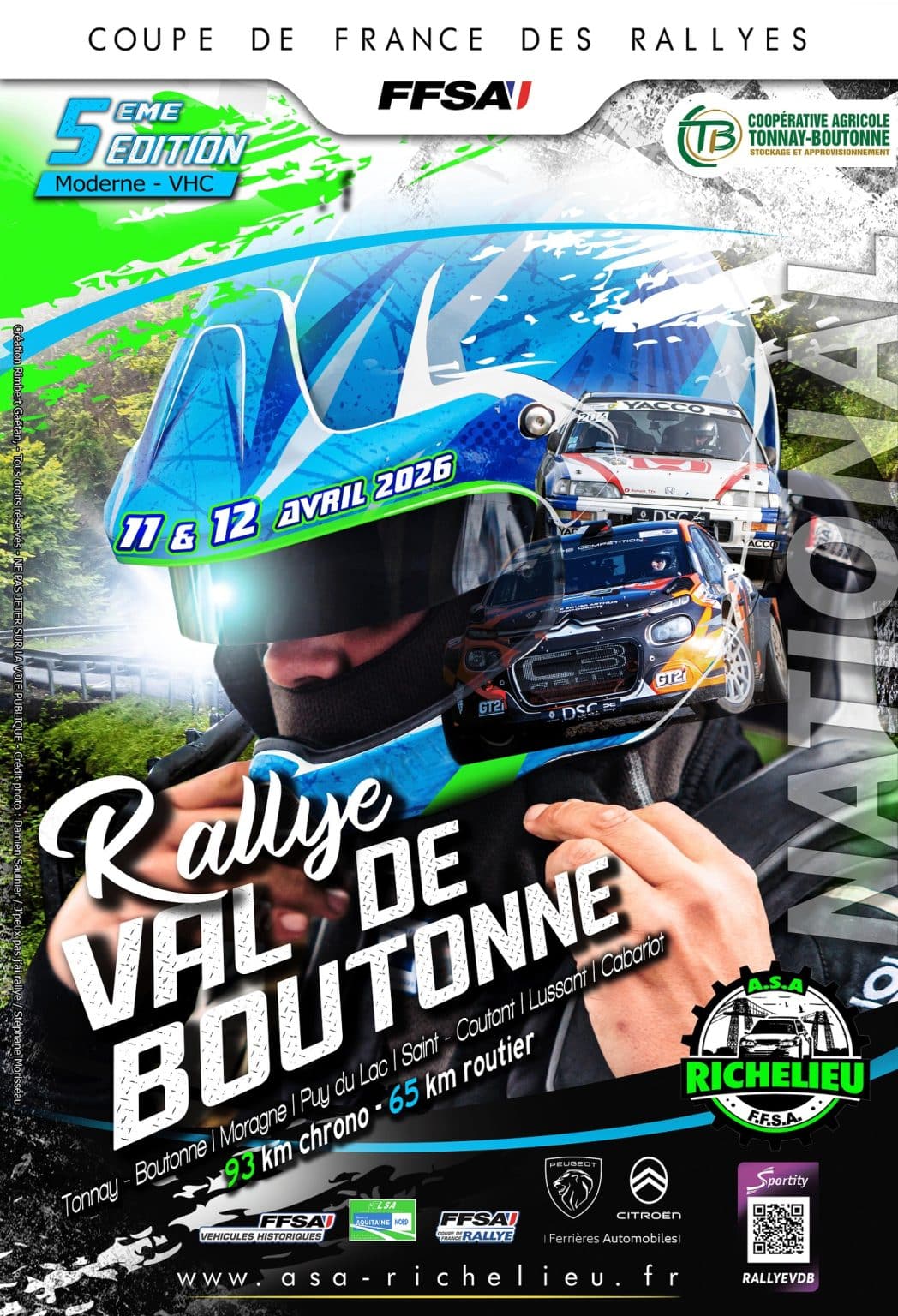 Lire la suite à propos de l’article Rallye Val de Boutonne 2026