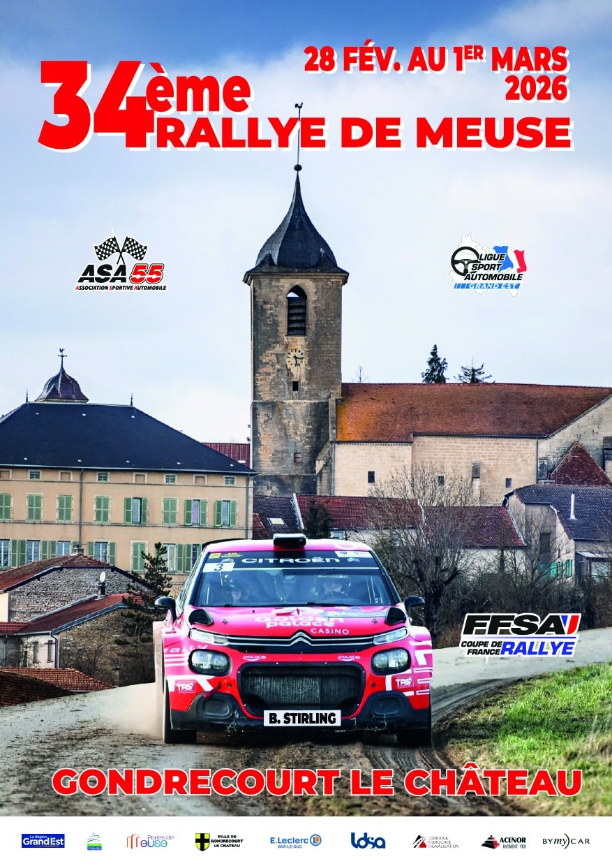 You are currently viewing Rallye de Meuse 2026 – Liste des engagés