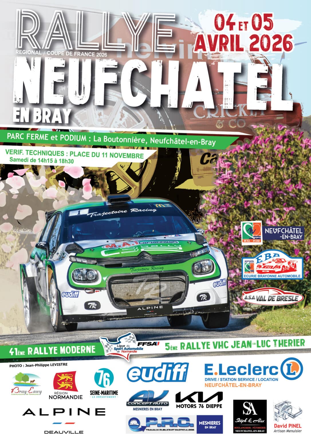 Lire la suite à propos de l’article Rallye de Neufchâtel en Bray – Liste des engagés