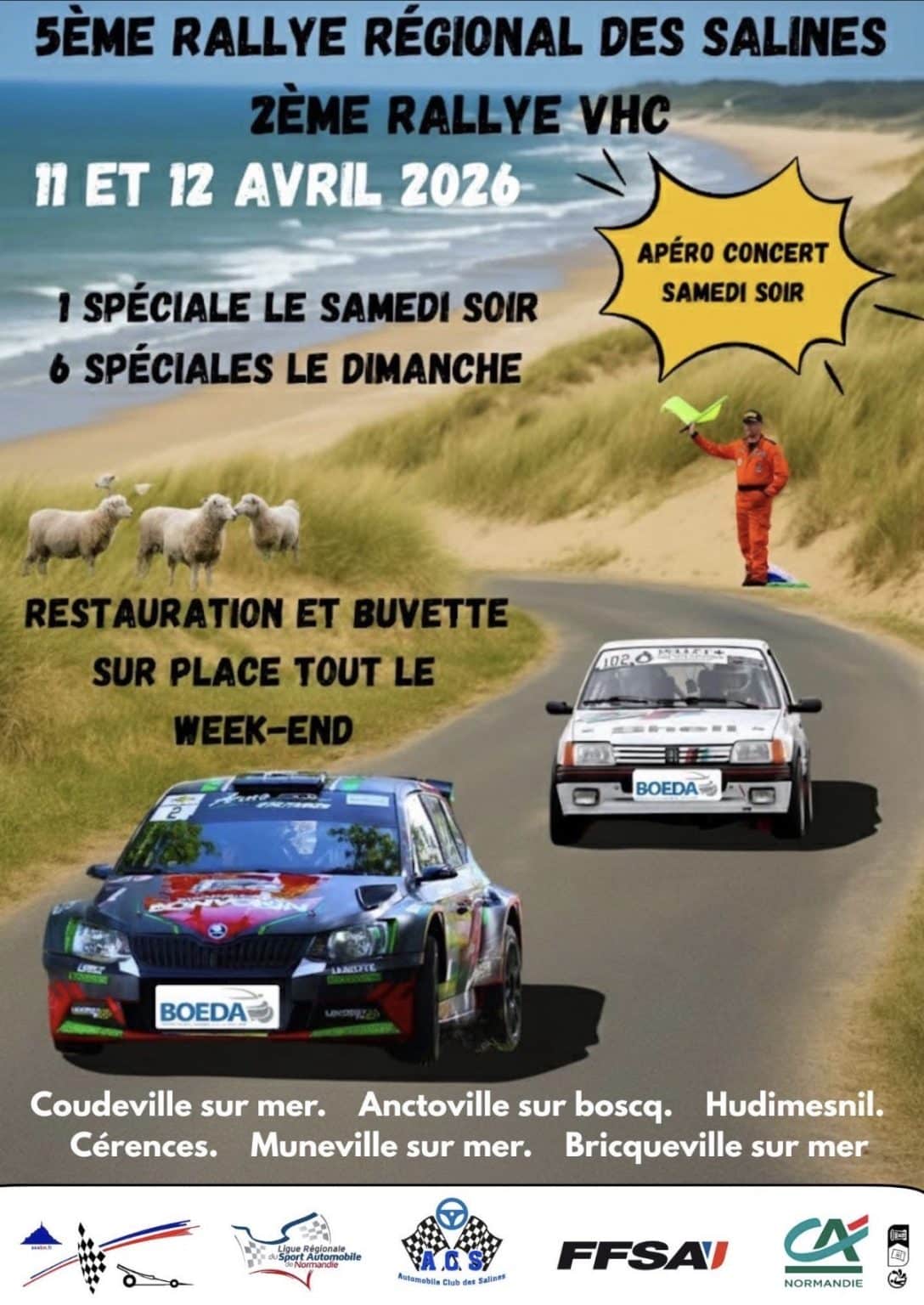 Lire la suite à propos de l’article Rallye des Salines 2026 – Liste des engagés