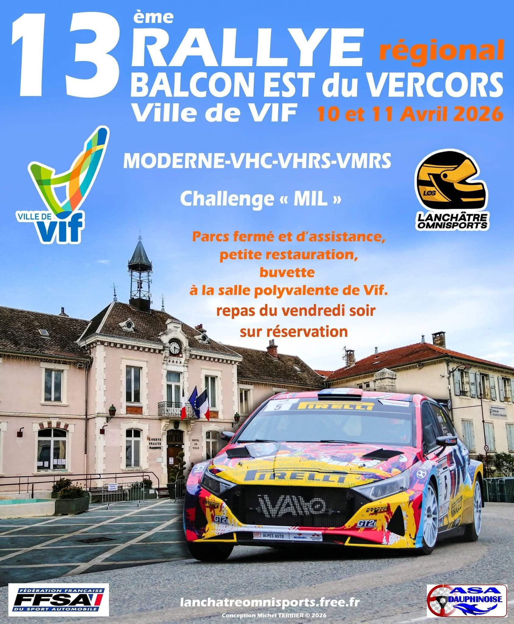 Lire la suite à propos de l’article Rallye du Balcon Est du Vercors 2026 – Liste des engagés