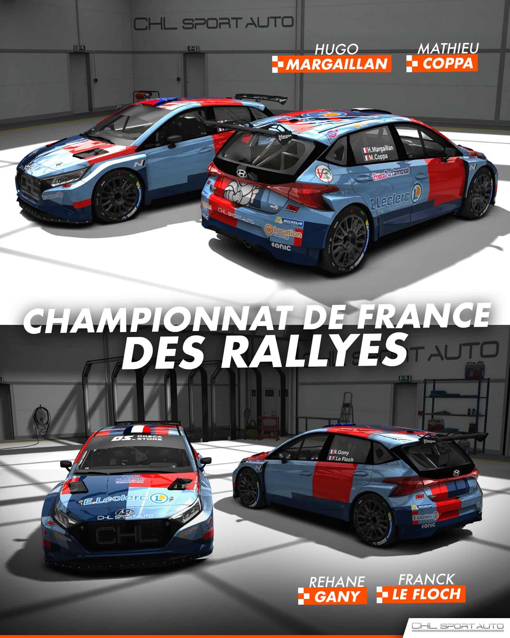 Lire la suite à propos de l’article Margaillan et Gany chez CHL Sport Auto en CDF
