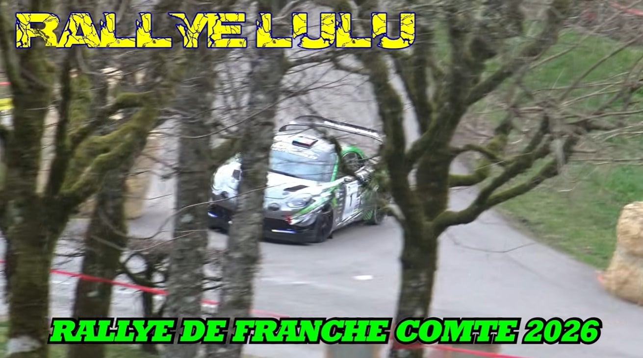 Lire la suite à propos de l’article Vidéos : Rallye de Franche-Comté 2026