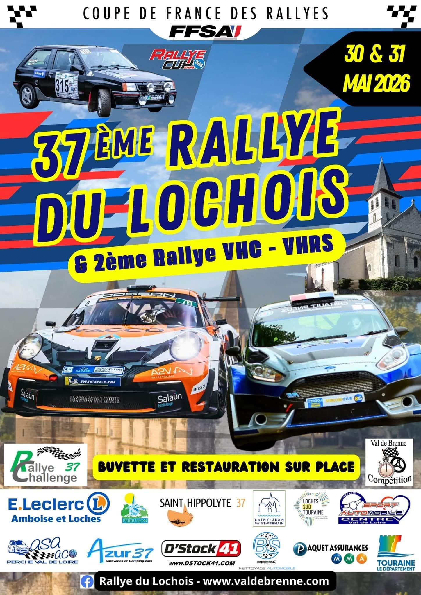 Lire la suite à propos de l’article Rallye du Lochois 2026