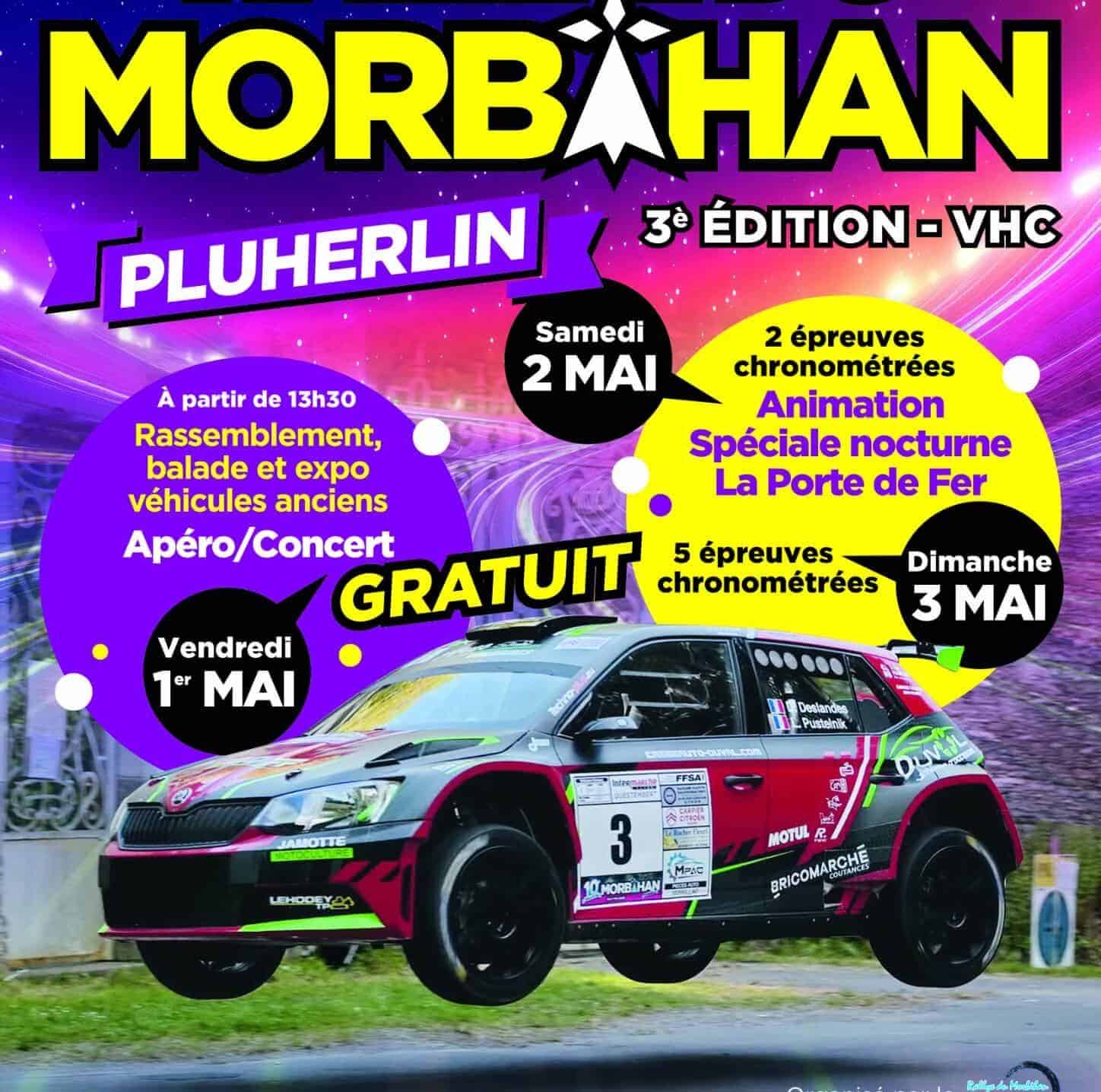 Lire la suite à propos de l’article Rallye du Morbihan 2026 – Liste des engagés