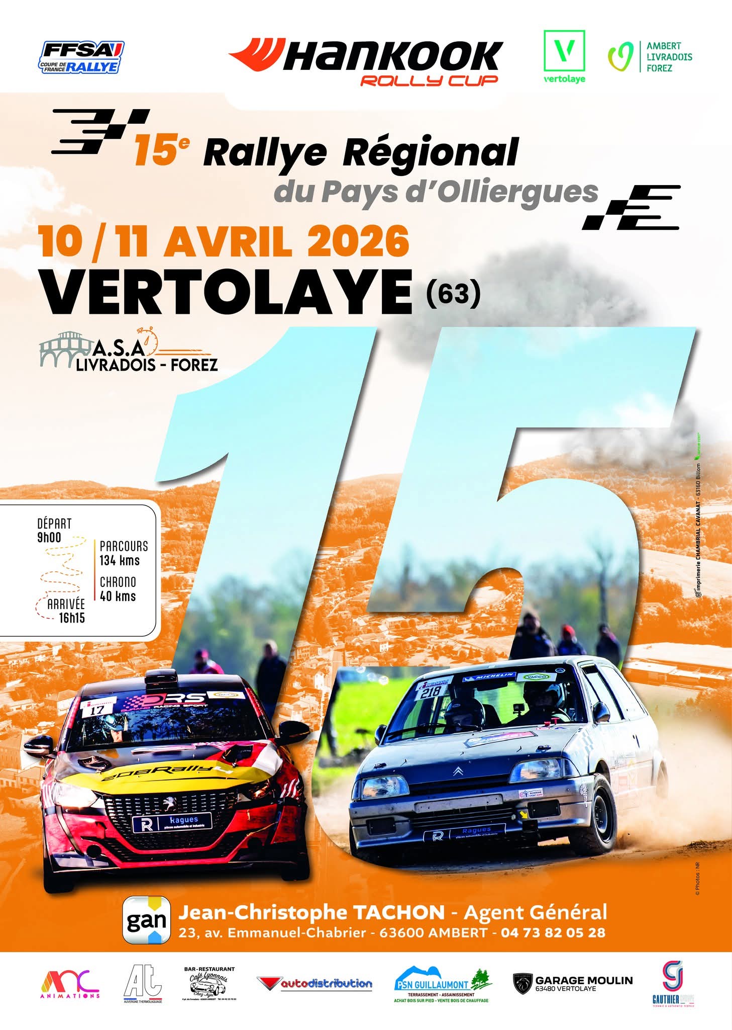 Lire la suite à propos de l’article Rallye du Pays d&rsquo;Olliergues 2026 – Les temps en direct
