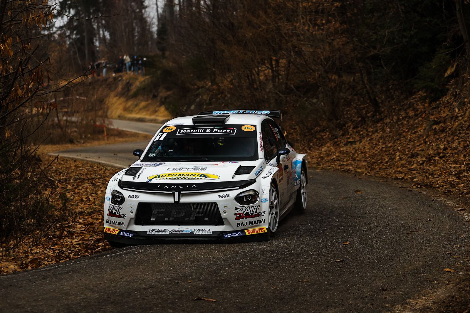 Lire la suite à propos de l’article Andrea Crugnola offre à Lancia la première victoire italienne de l’Ypsilon Rally2 HF Integrale
