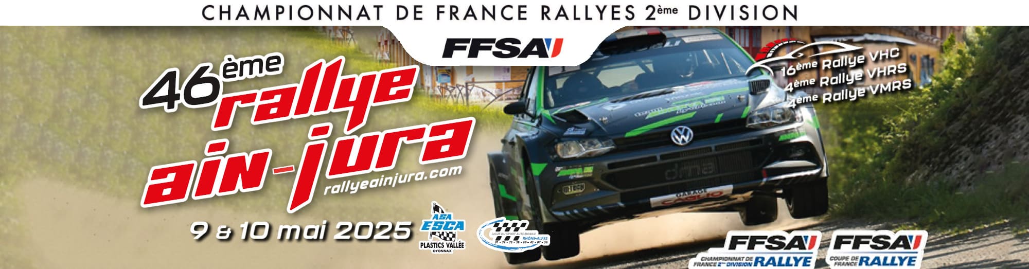 Lire la suite à propos de l’article Rallye Ain Jura 2026 – Liste des engagés