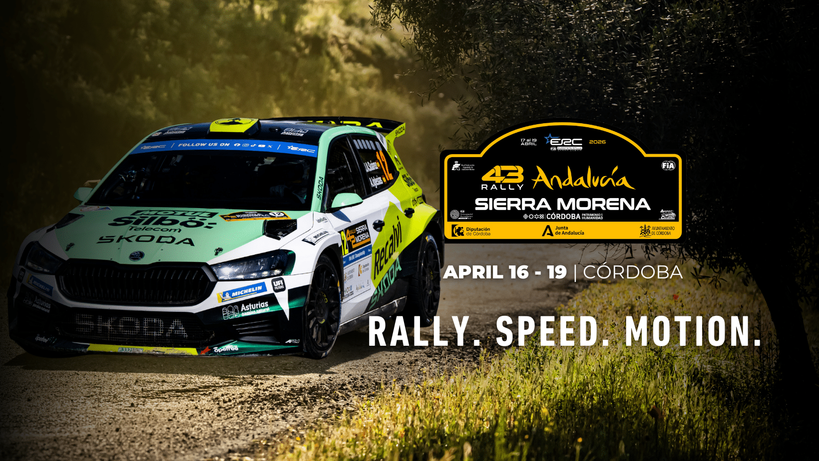 Lire la suite à propos de l’article ERC : Andalucía Rally 2026 – Liste des engagés