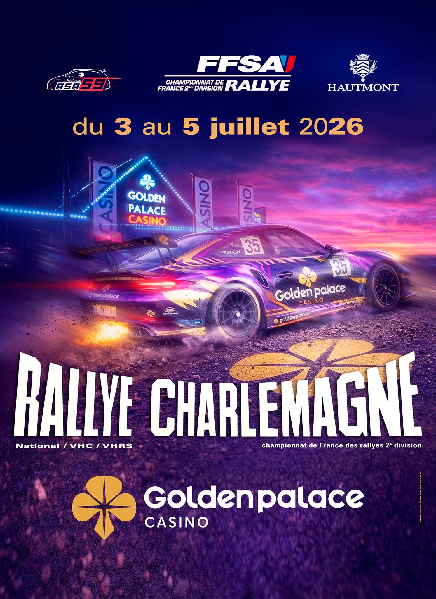 Lire la suite à propos de l’article Rallye Charlemagne 2026