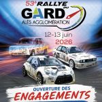 Rallye National du Gard Alès Agglomération 2026 – Liste des engagés